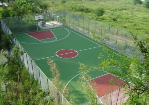 硅PU球場